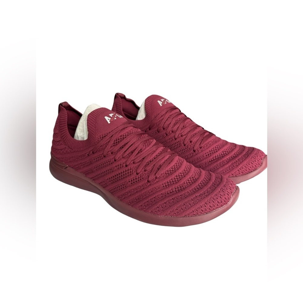 APL Men's Knit Sneakers in Wine Red - Picture 2 of 6